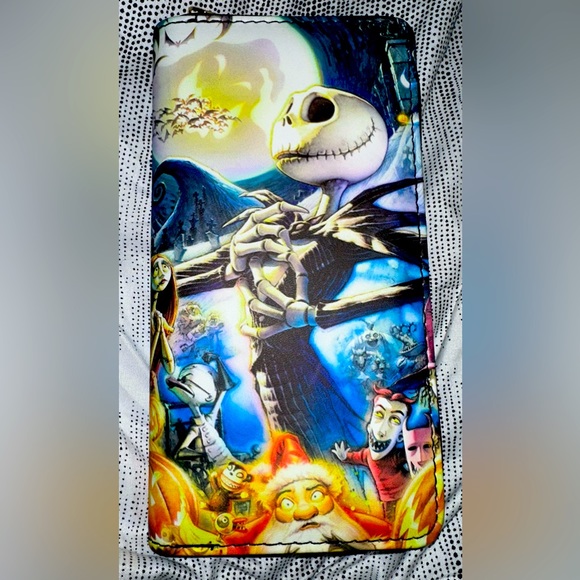 BNIB Ladies Disney Tim Burton The Nightmare Before Christmas Long Wallet Limited - Picture 2 of 4